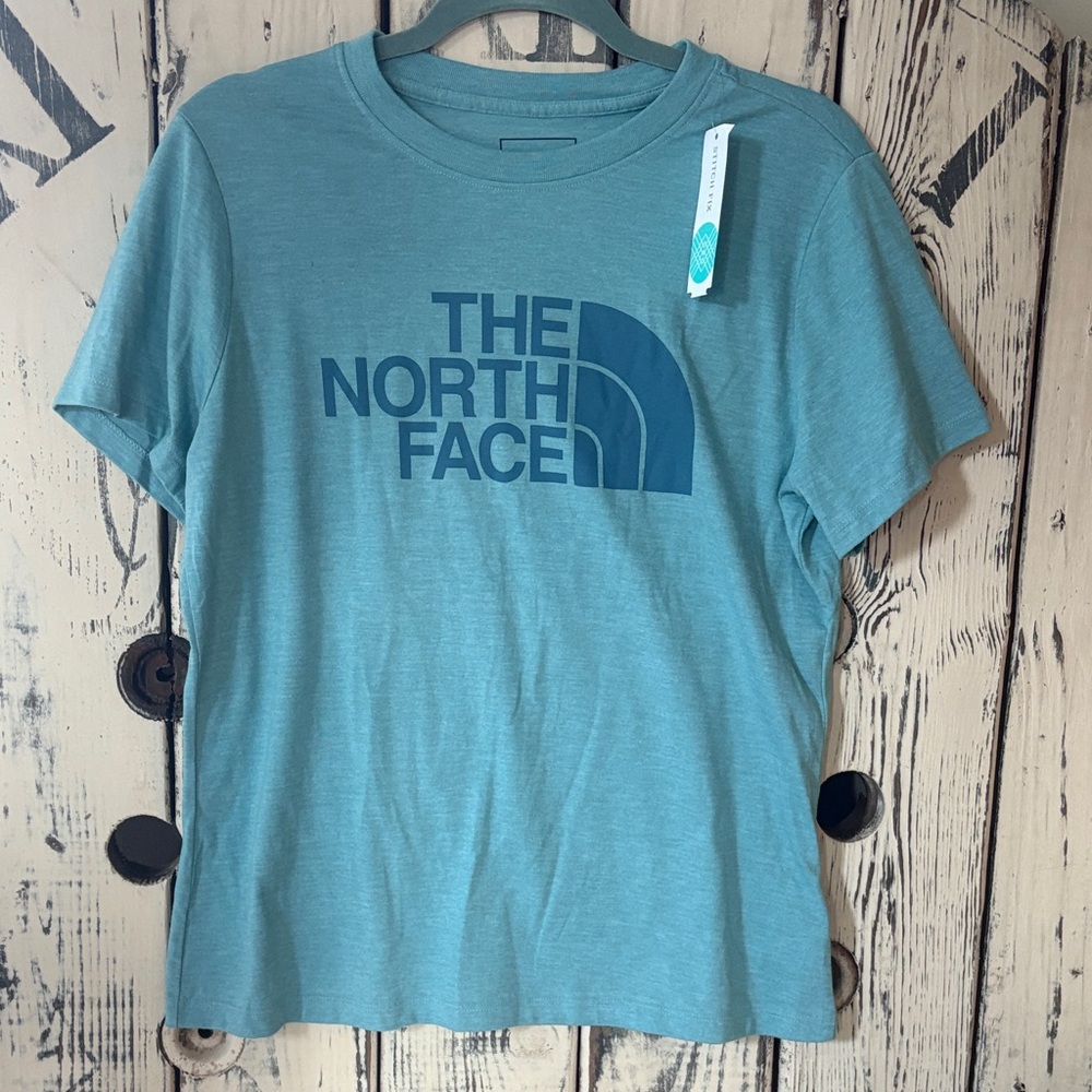 The North Face Teal Short Sleeve Tee